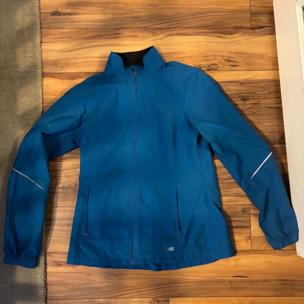 Blue XS New Balance full zip light weight jacket